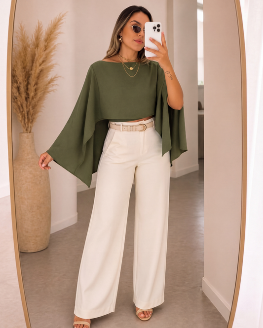 Blusa Multiforma + Croptop